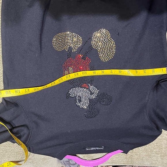 Dolce and Gabbana Mickey Mouse Rhinestone Sweatshirt - Picture 6 of 9